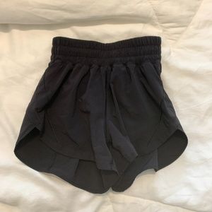 Lululemon track that high rise shorts